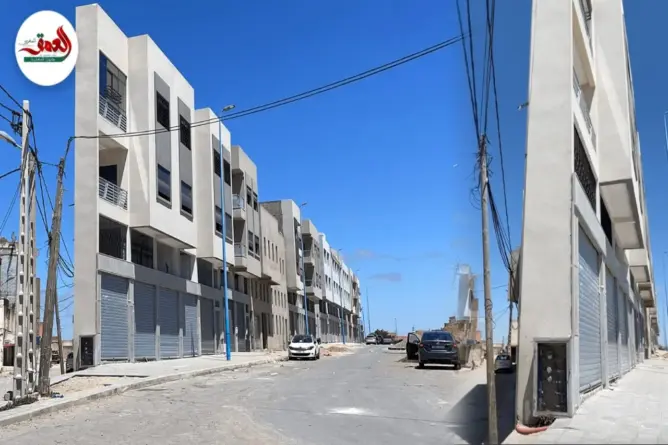 بناية غريبة على شكل “بلازما” بالجديدة