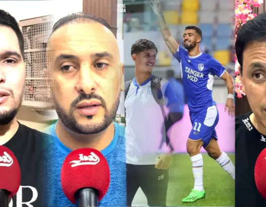 منخرطو اتحاد طنجة وصدمة غرق لاعبين