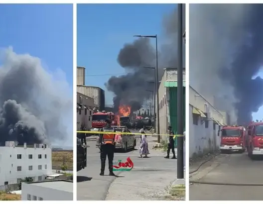 انفجار شاحنة لنقل “الفيول” يخلف 7 جرحى بطنجة.. والسلطات تفتح تحقيقا
