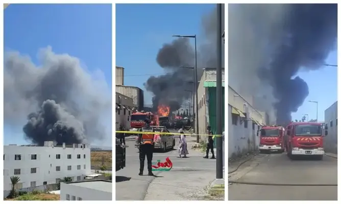 انفجار شاحنة لنقل “الفيول” يخلف 7 جرحى بطنجة.. والسلطات تفتح تحقيقا