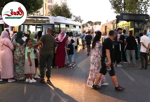 ساكنة فاس تحتج ضد حافلات النقل الحضري