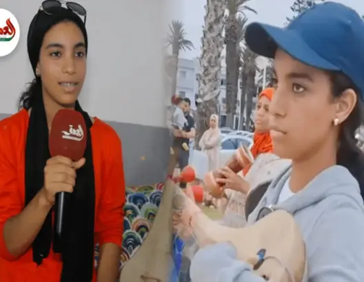 أول خروج إعلامي.. “العازفة الحزينة” تروي ظروف “الفقر”