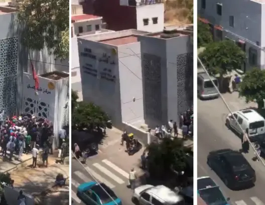 الإضراب “يحرم” المدمنين من جرعات علاجهم.. العشرات يحتشدون بطنجة والسلطات تتدخل
