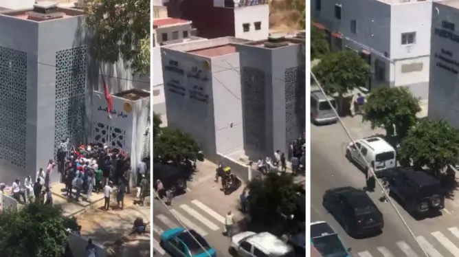 الإضراب “يحرم” المدمنين من جرعات علاجهم.. العشرات يحتشدون بطنجة والسلطات تتدخل