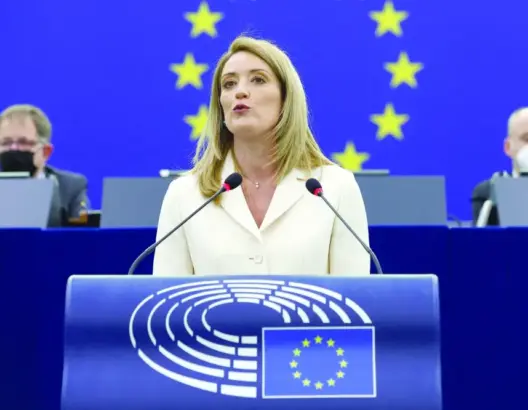 المالطية “روبرتا ميتسولا” رئيسة للبرلمان الأوروبي لولاية جديدة