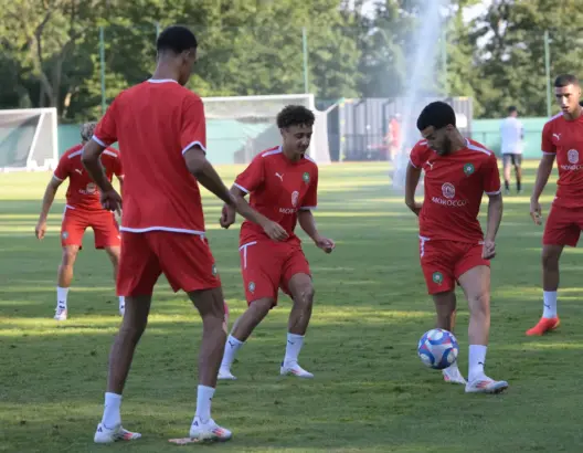 المنتخب المغربي يكثف استعداداته لأولمبياد باريس ويجري مباراة تدريبية
