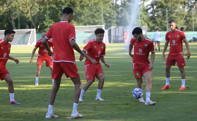 المنتخب المغربي يكثف استعداداته لأولمبياد باريس ويجري مباراة تدريبية