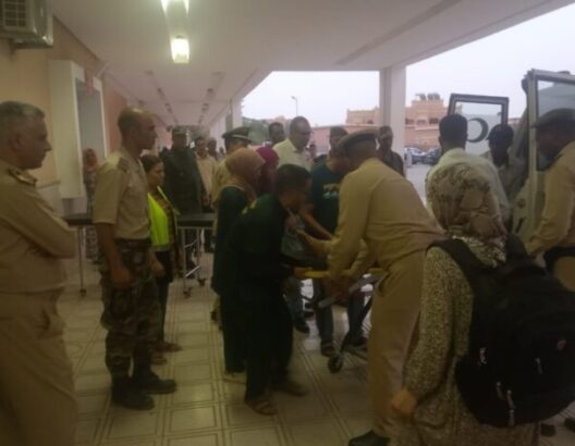 وفاة سيدة في انقلاب سيارة نقل عاملات بضيعة فلاحية نواحي الراشيدية