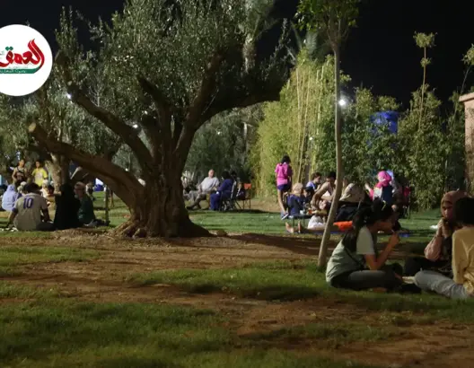 درجة الحرارة المرتفعة بمراكش يخرج الساكنة للبحث عن المساحات الخضراء