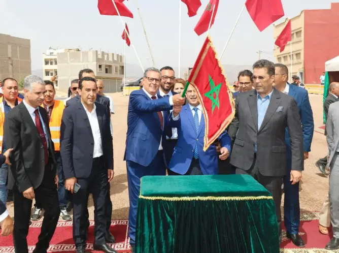 أخنوش وأمزازي يطلقان جملة من المشاريع التنموية بأكادير