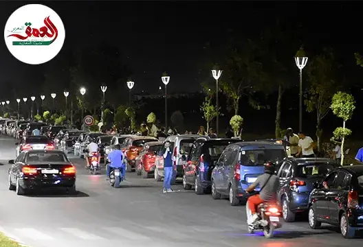ساكنة فاس تفر لأحضان طريق عين الشقف هربا من لهيب الحرارة
