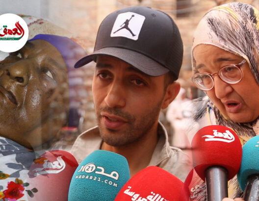 جنازة السعدية اللوك..ابنتها تشتكي غياب زملائها المراكشيين وتنشد الاعتناء بالممثلين قبل مماتهم