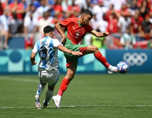 المنتخب الوطني يفتتح مشاركته الأولمبية بالتعادل الايجابي أمام الأرجنتين