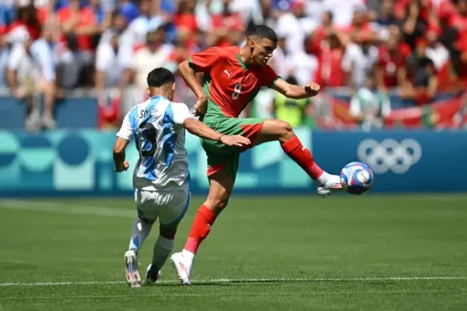 المنتخب الوطني يفتتح مشاركته الأولمبية بالتعادل الايجابي أمام الأرجنتين