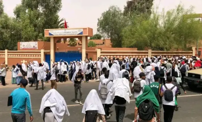 وزارة التربية الوطنية تسمح للأساتذة الطلبة بورزازات باجتياز امتحان التخرج في دورة استثنائية