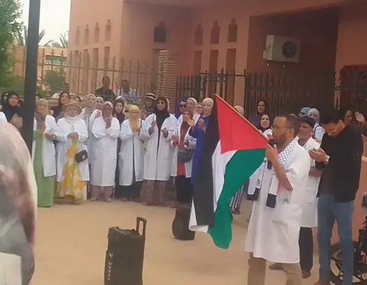 الشغيلة الصحية بورزازات تحتح ضد “قمع” مسيرة الرباط وتطالب الحكومة بتنفيذ الاتفاقات