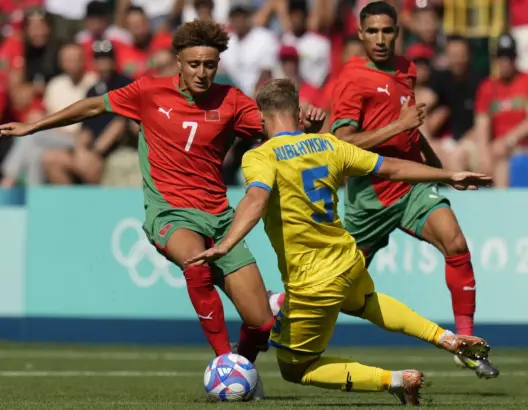 بسيناريو قاتل.. المنتخب الأولمبي ينهزم أمام أوكرانيا ويؤجل تأهله لربع النهائي