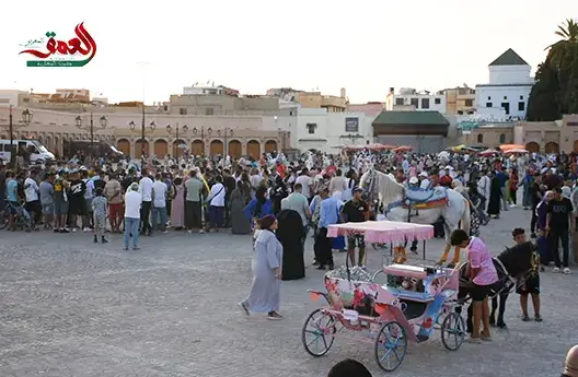 ساحة “لهديم” بمكناس تعود للحياة