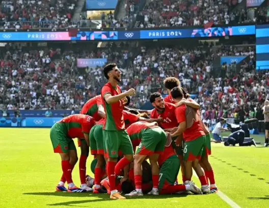 المنتخب المغربي الأولمبي يتعادل مع ساحل العاج في مباراة ودية