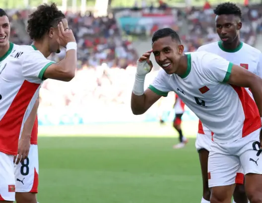 المنتخب المغربي يدخل التاريخ الأولمبي العربي ورحيمي يحطم أرقاما قياسية