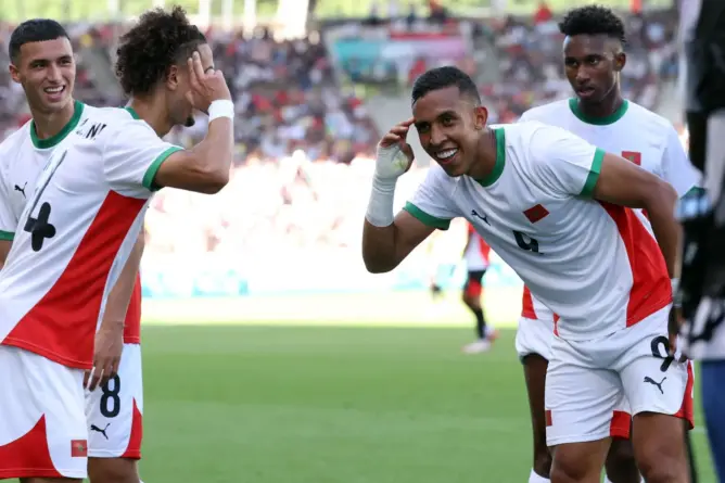 المنتخب المغربي يدخل التاريخ الأولمبي العربي ورحيمي يحطم أرقاما قياسية