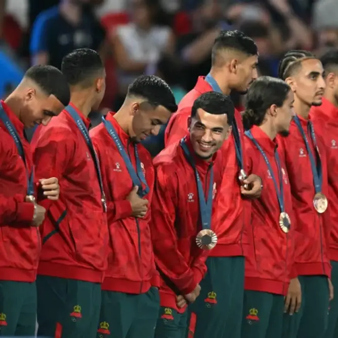 الكاف: تتويج المغرب بالبرونزية الأولمبية إنجاز كبير لإفريقيا