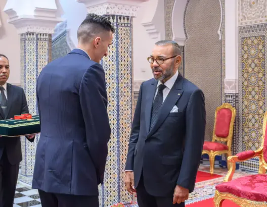 سفيان البقالي: الوسام الملكي سيزيدني قوة وفخرا لتمثيل المغرب أحسن تمثيل