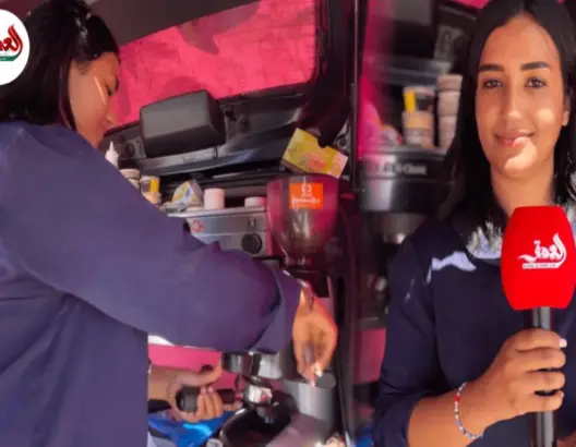 سكينة.. شابة تحدت البطالة بفنجان قهوة