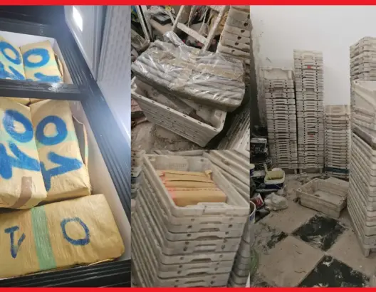 أمن طنجة يحجز زهاء نصف طن من مخدر الشيرا