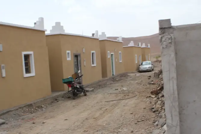 تجزئة سكنية نموذجية للمتضررين من الزلزال في ورزازات