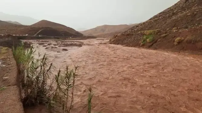 فقدان امرأتين في سيول جارفة ضربت ورزازات