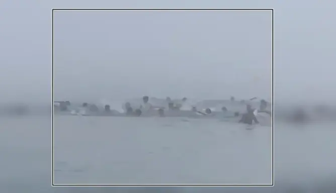موجة الهجرة السرية سباحةً.. العشرات يصلون سبتة والمغرب يوقف المئات وينتشل جثة (صور)