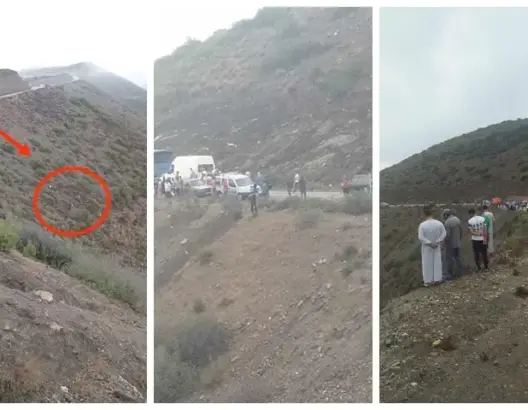 مصرع 4 أشخاص ونجاة طفلة في سقوط سيارة بمنحدر سحيق بضواحي شفشاون