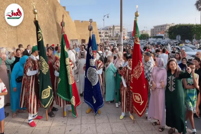احتفالات الطائفة العيساوية بالمولد النبوي بالجديدة