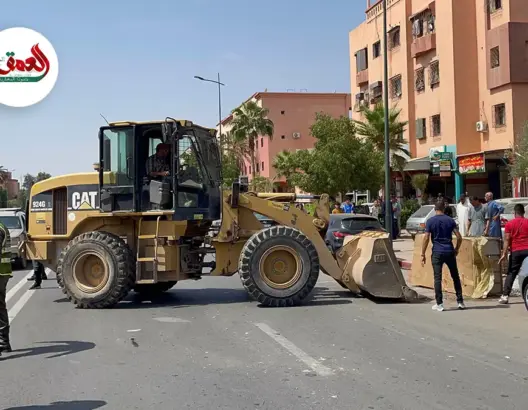 السلطات المحلية بمراكش تشن حملة شرسة لتحرير الملك العمومي بمختلف أحياء المدينة
