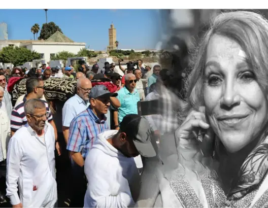 جنازة مهيبة لسيدة الشاشة المغربية.. المشرقي تُوارى الثرى بمقبرة الشهداء بالدار البيضاء (فيديو)