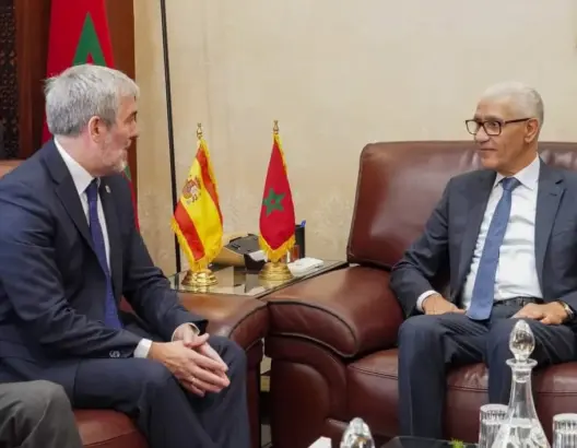 الطالبي يتباحث مع رئيس جزر الكناري العلاقات المغربية الإسبانية