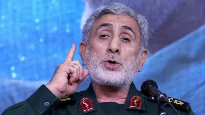 إسماعيل قاآني، قائد فيلق القدس التابع للحرس الثوري الإيراني