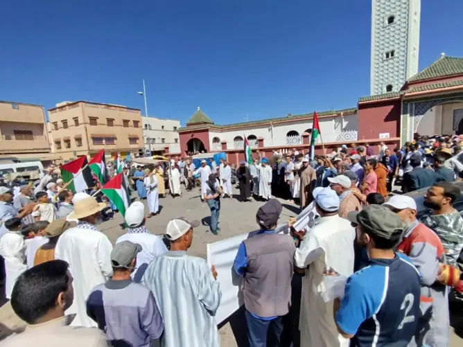 أزيد من 110 مظاهرة بالمغرب في يوم واحد دعما لفلسطين ولبنان.. ونداءات لإنقاذ جباليا