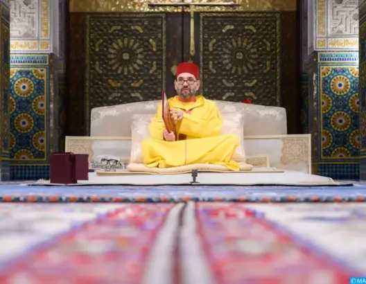 الملك محمد السادس يترأس بالرباط حفلا دينيا إحياء للذكرى 28 لوفاة الحسن الثاني