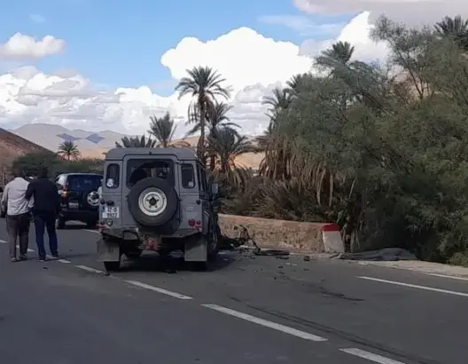 قتيل وجريح في حادث سير خطيرة بنواحي زاكورة