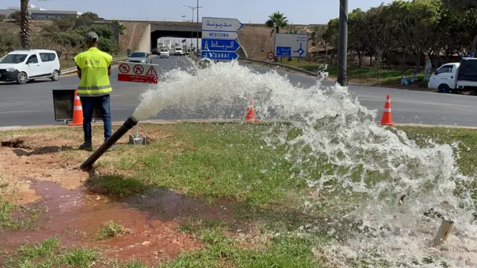 الجفاف يُعجل باستخدام المياه العادمة من محطة مديونة لسقي المساحات الخضراء بالدار البيضاء