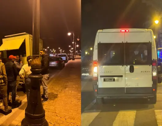 في حملة ليلية.. توقيف متشردين وتحرير الملك العمومي بوسط طنجة (صور)