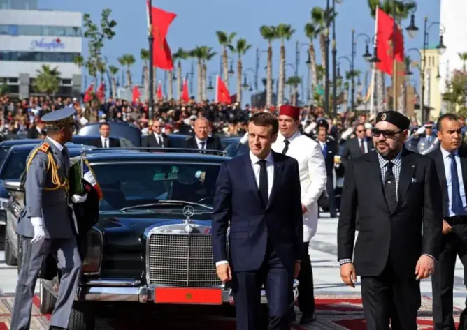 تفاصيل برنامج زيارة ماكرون إلى المغرب .. وهذه لائحة الوفد المرافق له