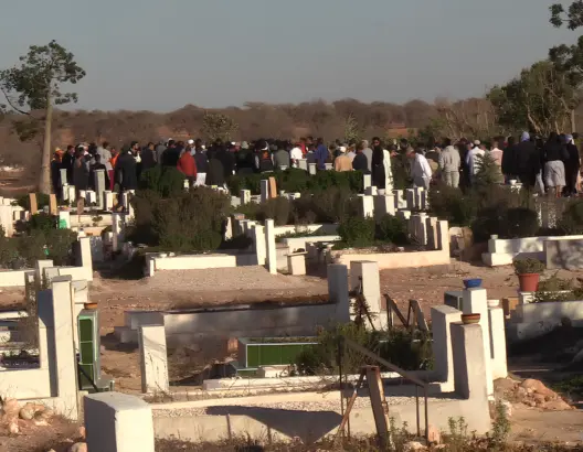 تشييع جنازة ضحية كلب مسعور بأكادير