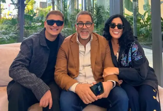 “شدة وتزول” يجمع سعيدة باعدي بزوجها حميد باسكيط (صور)
