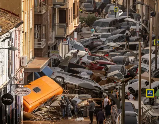 حالة وفاة و25 مفقودا في صفوف الجالية المغربية في فيضانات إسبانيا