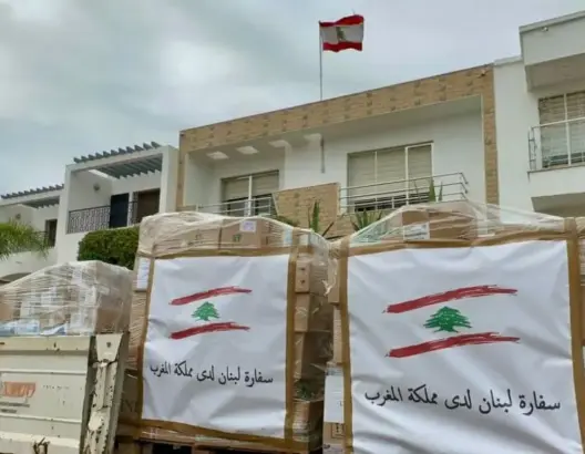 من البيضاء إلى بيروت.. التبرعات من المغرب تتصدر مساعدات الجاليات اللبنانية بالعالم