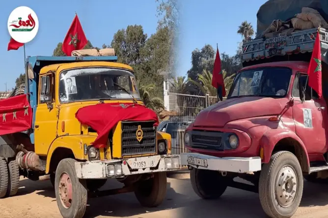 في ذكرى المسيرة الخضراء.. مسيرة بالجديدة تحاكي “ملحمة 1975”