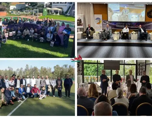 صحفيون مغاربة وإسبان وبرتغاليون يتفقون على إنشاء لجنة مشتركة لإنجاح تغطية مونديال 2030 (صور)
